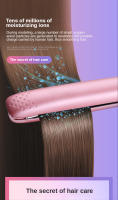 Plancha de pelo profesional 2 en 1, plancha plana para alisadores de cabello húmedos o secos, herramientas de peinado para rizos - details 17