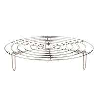 Estante para vaporizador de acero inoxidable, accesorio de alta resistencia, redondo, duradero, olla, olla a presión, Trivet, utensilios de cocina - details 3