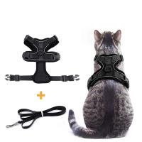 ATUBAN arnés y correa para gatos para caminar, chaleco ajustable suave a prueba de Escape, fácil Control, reflectante transpirable - details 6