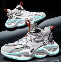 Zapatos de hombre reflectantes de moda, deportes de moda y zapatos que aumentan la altura. - details 4