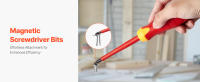 SucceBuy Juego de destornilladores aislados de 11 piezas, herramientas de electricista de 1000 V, puntas magnéticas y probador de voltaje (profesional) - details 1