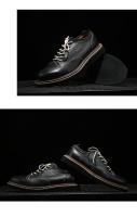 Zapatos de cuero vacuno puro de alta gama, casuales, transpirables y con suela suave. - details 10
