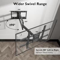 Soporte de TV para Pared con Brazo Articulado Extra Largo de 1040mm Giratorio e Inclinable para Pantallas de 32-75" de LCD/LED/OLED Hasta 60kg VESA Máx 600x400 mm - details 2