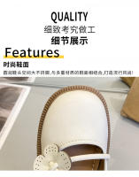 Nueva correa retro flor Doudou zapatos individuales tacón bajo con falda JK versátil casual Mary Jane zapatos - details 2