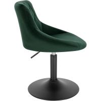 Taburete de Bar de Terciopelo Alto Regulable en Altura Diseño Giratorio para Peluquería - details 30