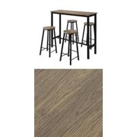 Conjunto de Mesa Alta de Bar Set Mesa y 2 Taburetes con Respaldo de Estilo Industrial OGT03-XL ES - details 24