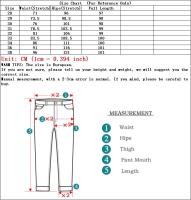 Jeans Holgados de Pierna Ancha de Alta Calidad Ropa de Calle para Hombres con Estilo Baggy - details 0
