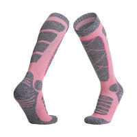 Calcetines gruesos de algodón para hombre y mujer, medias térmicas de alta elasticidad con absorción de humedad, para deportes, Snowboard, ciclismo, esquí y fútbol, novedad - details 2