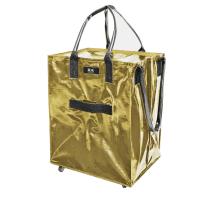 Bolsa de Comestibles Reutilizable con Ruedas, Carrito de la Compra, Bolso con Ruedas, Cierre de Cremallera, Ligero, Lleva Hasta 66 libras, Se Pliega En Plano, Asas Irrompibles - details 16