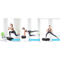 Hine de ejercicio Drenaje linfático Pérdida de peso, SoftGym Power 300-400 Lbs Capacidad Plataforma de entrenamiento para todo el cuerpo, Vibración Waver - details 3