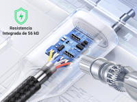 Cable USB A a C de Carga Rápida UGREEN Tipo de Trenza de Nylon para Samsung Galaxy, iPhone, OPPO Reno, Xiaomi 15 Pro, Redmi K80 Pro, Huawei Mate Accesorios de Electrónica - details 4