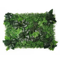 Nueva planta Artificial, césped, fondo artesanal, pared, simulación de hierba, hoja, decoración de boda, alfombra verde al por mayor, césped, decoración del hogar - details 4