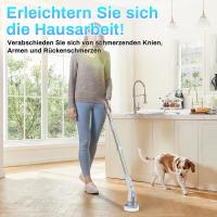 Cepillo de Limpieza Eléctrico Cepillo de Frotar el Ducha con 2 Velocidades y Mango Largo - details 8