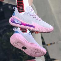 Nuevo diseño de baloncesto para mujer, cojín de aire de entrenamiento rojo, soporte arqueado, zapatos deportivos americanos de alta calidad - details 9
