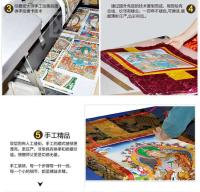 Farmacéutico Thangka Xizang cuadro de pared pintado a mano artículos tibetanos interior de gran tamaño 120cm de alto - details 11