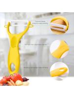 Pelador de cerámica de 3 piezas, pelador de frutas, pelador de verduras de cocina, la cerámica no se oxida, patatas, zanahorias y frutas - details 9