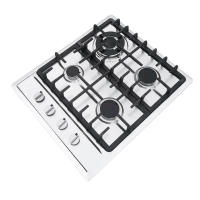 Estufa superior de Gas de 4 quemadores, encimera de Gas de acero inoxidable de 23 pulgadas, cocina de Gas integrada, cocina de Gas Natural, Placa plateada para Cocina - details 0
