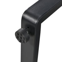 Juego de Exteriores de Jardín Marco de Hierro Galvanizado Mesa de Comedor de 4 Piezas - details 4