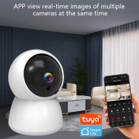 Cámara de Seguridad Inteligente Tuya Mini Wireless, Auto Tracking, Vigilancia para el Hogar, Monitor de Bebé, Visión Nocturna Interiores y Exteriores - details 2