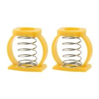 Abrazadera de bisagra de resorte para bicicleta con hebilla C, abrazadera de bisagra de resorte, Clip de bisagra de bicicleta plegable, fijación de resorte, giro fácil y libre - details 1