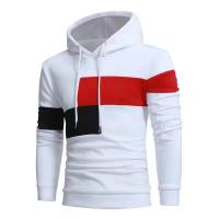 Suéter multicolor con costuras para hombre, Sudadera con capucha de color, moda de otoño e invierno, novedad de 2024 - details 1