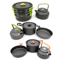 Juego de Cocina Plegable Portátil Utensilios Duraderos de Aluminio para 2-3 Personas Resistente al Calor Ideal para Camping y Picnics - details 5