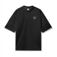Camiseta holgada deportiva informal para hombre, camisa de manga corta transpirable, malla de Fitness, novedad de verano - details 12