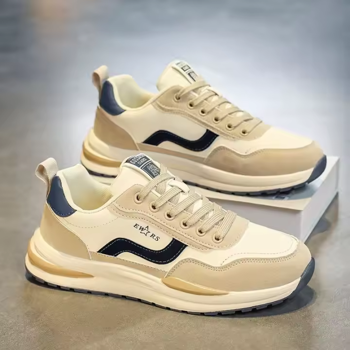 Zapatilla de Correr Transpirable para Hombres Cortez Primavera 2024 Zapatos Casuales Versátiles con Suela Gruesa - 1