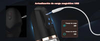 Masturbador Chupador Automático para Hombres Bomba para el Pene con 5 Succión y 10 Vibraciones, Acariciador Masculino Resistente al Agua, Juguetes Sexuales para Adultos - details 9