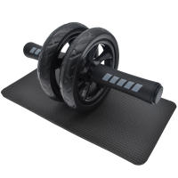 Rodillo Abdominal con alfombrilla para hacer ejercicio, equipo de entrenamiento muscular de cadera, mantiene la cabeza sin ruido, novedad - details 3