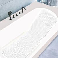 Alfombrilla antideslizante para bañera con ventosas, reposacabezas para bañera de secado rápido, alfombrilla de baño de espuma de PVC, soporte para el cuello, cojín para colchón de baño de malla de aire 3D - details 13