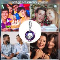 Nuevos Dijes de Plata de Ley 925 Diseño de Abrazo de Amor Zirconia Joyería de Mujer DIY Pulseras - details 82