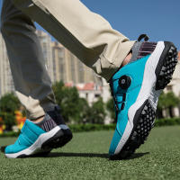 Zapatos de golf zapatos para hombres y mujeres perilla automática corbata material alto antideslizante - details 4