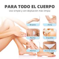 Juego de Depilación, Set de Calentador de Cera Roll On para Depilación de Mujeres y Niñas, Kit de Maquina de Rodillos Depilatorios, Bandas Depilatorias, Contiene Cera,, para las Piernas, Axilas, y Todo el Cuerpo, Para Todo Tipo de Piel - details 3