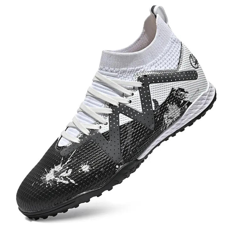 Botas de fútbol FG/TF para hombre, zapatos de fútbol profesionales Unisex, entrenamiento de hierba de alta calidad, deporte, ultraligero, antideslizante - 1