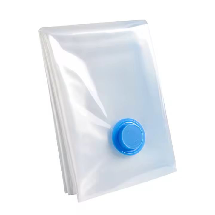 Bolsa de Compresión de Plástico Reutilizable para Ropa con Tapa de Bomba Accesorios de Viaje Contenedor de Almacenamiento - 1