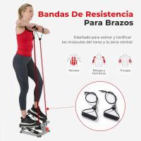 Stepper de bajo impacto para entrenamiento completo con bandas de resistencia - SF-S0978 - details 2