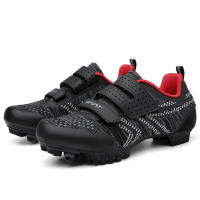 Zapatillas de ciclismo para hombre, calzado para bicicleta de montaña, Compatible con el sistema SPD, calas de Pedal para montar en exteriores e interiores - details 1