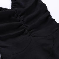 Vestido plisado con cuello en V, nuevo diseño de nicho de verano falda dulce y fresca YL23309GN - details 29