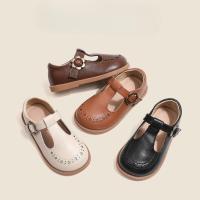 Zapatos de Cuero para Niñas Primavera-Otoño 2025 Zapatos de Princesa Antideslizantes para Bebés Pequeños - details 1