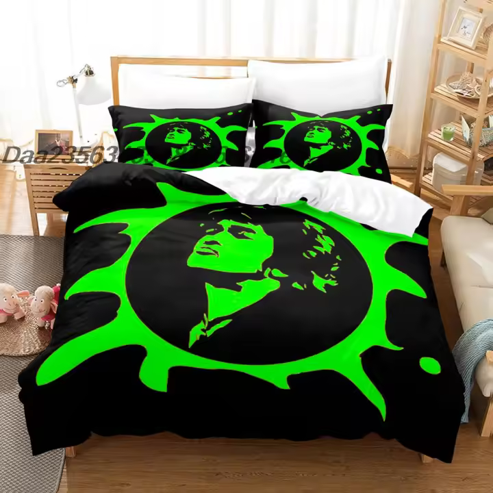 Conjunto de cama Viktor Tsoi 3D Anime Tamaño cama individual, twin, full queen, king - 1