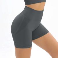 Pantalones cortos deportivos de cintura alta para mujer, sitio web de gimnasio, ciclismo, correr, fiesta, ropa de yoga - details 25
