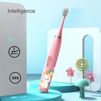Cepillo De Dientes Eléctrico sónico, Cepillo De pelo suave Recargable Para Niños - details 3