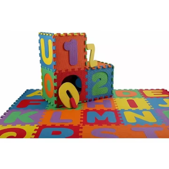 Tapete de espuma Para Piso, accesorio Didáctico Para Bebés y Niños, 20 Piezas - 1