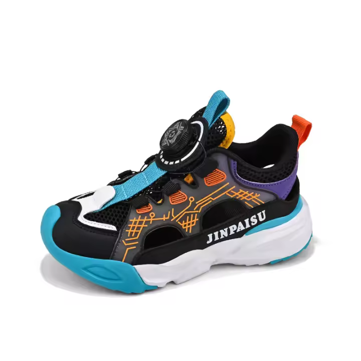 Zapatillas de deporte para niños Zapatillas de correr transpirables de malla para niños - 1