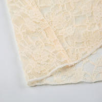 BUNO-Conjunto falda sirena encaje cintura alta para mujer, Top encaje sin tirantes elegante, vestidos ajustados moda, ropa verano, nuevo - details 9