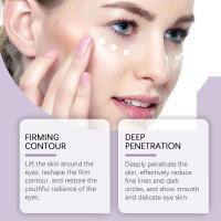 Crema de Ojos de Colágeno de Polvo de Abeja Adiós a las Líneas Finas, Reafirmación para Ojos, Eliminación de Ojeras, Iluminación de Piel de Ojos Herramientas de Cuidado de la Piel Facial - details 9
