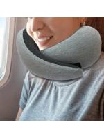 Almohada de viaje para el cuello, cojín de viaje duradero en forma de U, almohada de avión no deformada - details 8