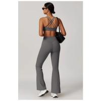 Sujetador deportivo con cordones para mujer de alto soporte, sujetador deportivo para Yoga y Fitness - details 12