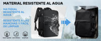 Mochila de Viaje Avión para Mujer Equipaje de Mano 45x36x20 Impermeable con Cable USB - details 4